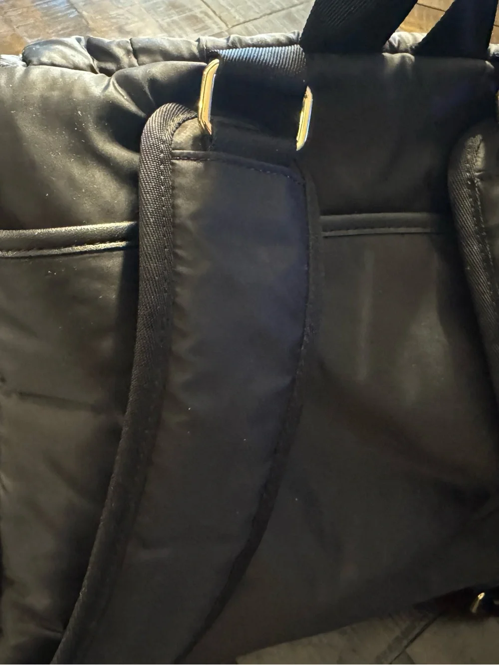 HAPP Brand Black Diaper Bag